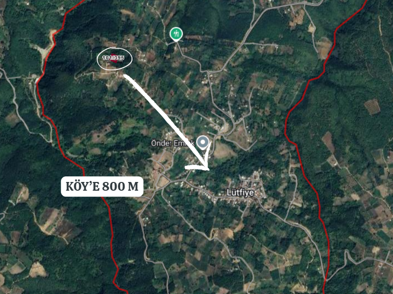 BURSA KESTEL LÜTFİYE KÖYÜ'NDE 1.537 M²  TARLA SATILIKTIR - BURSA KESTEL fotoğraf 4